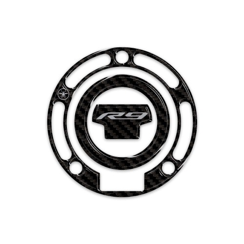                                             Adesivo 3D Protezione Tappo Serbatoio compatibile con Yamaha R9 2025-2026
                                          