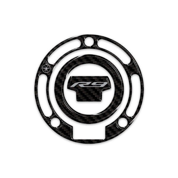 3D Fuel Cap Protector Sticker, compatible with the Yamaha R9 2025–2026