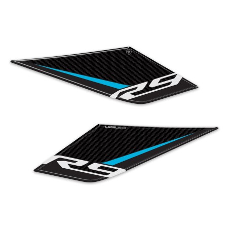 Adesivi Gel 3D Protezione Fianchetti moto compatibili con Yamaha R9 2026