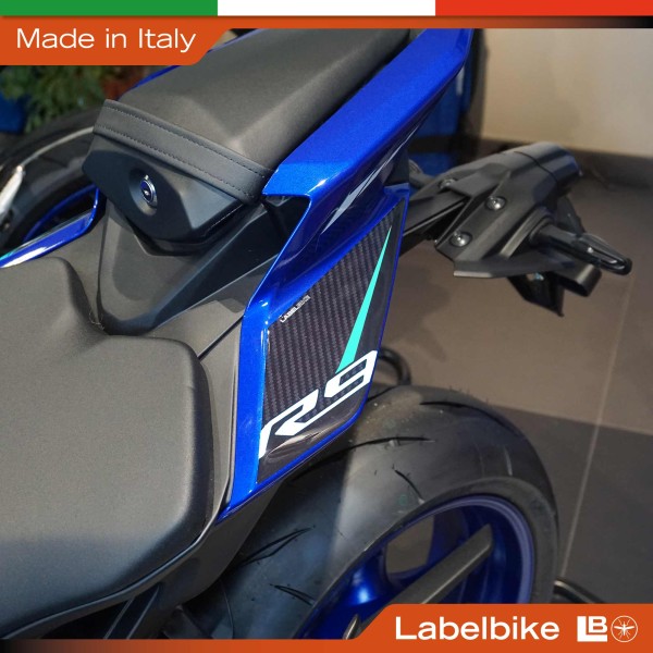 Autocollants de protection 3D en gel pour les flancs de moto, compatibles avec la Yamaha R9 2026
