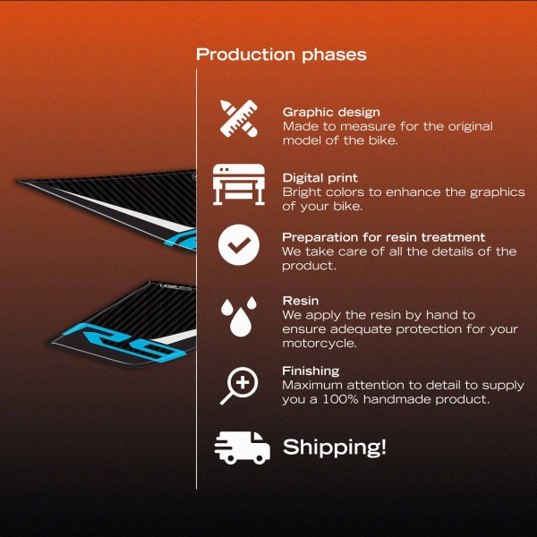 Motorcycle Side Panel Protection: 3D Gel Stickers compatible with the 2025 Yamaha R9