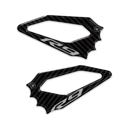 3D Stickers – Motorcycle Heel Guard Protectors compatible with the Yamaha R9 2025–2026