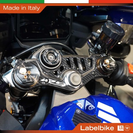 3D motorcycle steering head sticker, compatible with the Yamaha R9 2025–2026