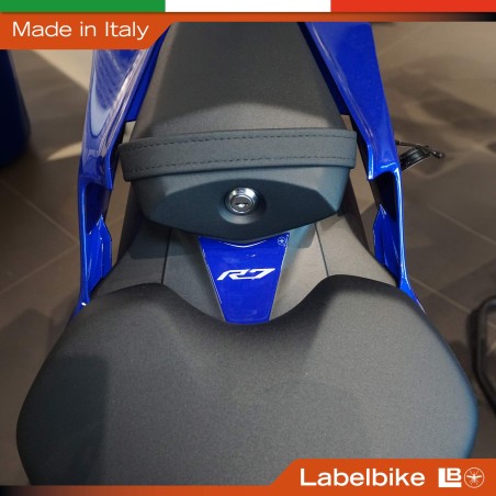 Adesivo 3D Protezione Coda Sella moto compatibile con Yamaha R7 2026