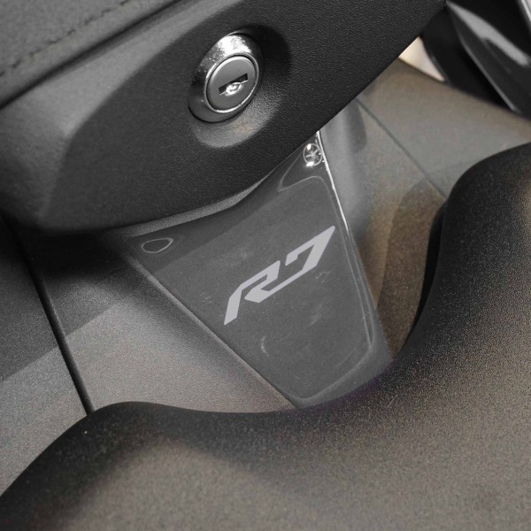 Adesivo 3D Protezione Coda Sella moto compatibile con Yamaha R7 2026