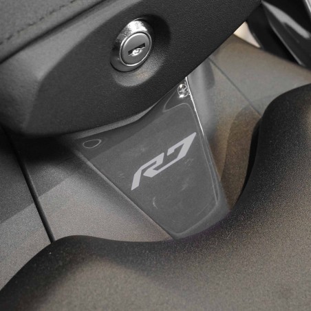 Adesivo 3D Protezione Coda Sella moto compatibile con Yamaha R7 2026