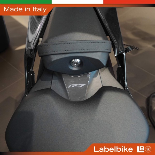 Adesivo 3D Protezione Coda Sella moto compatibile con Yamaha R7 2026