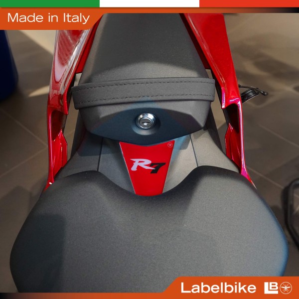 Adesivo 3D Protezione Coda Sella moto compatibile con Yamaha R7 2026